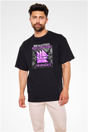 W&W Siyah Oversize Tişört Oversize T-shirt - TişörtFabrikası