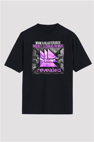 W&W Siyah Oversize Tişört Oversize T-shirt - TişörtFabrikası