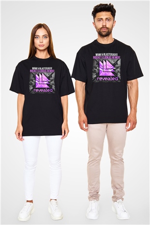 W&W Siyah Oversize Tişört Oversize T-shirt - TişörtFabrikası