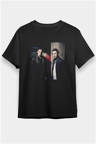 W&W Siyah Unisex Tişört T-Shirt - TişörtFabrikası