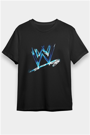 WWE Siyah Unisex Tişört