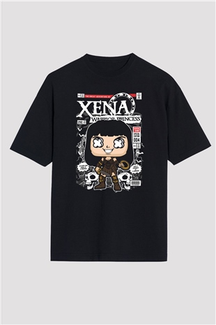 XENA Savaşçı Prenses Oversize T-Shirt