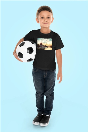 Yasak Şehir Siyah Unisex Çocuk Tişört