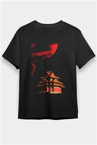 Yasak Şehir Siyah Unisex Tişört T-Shirt - TişörtFabrikası