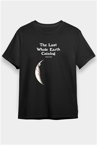 Yer yüzü Siyah Unisex Tişört T-Shirt - TişörtFabrikası