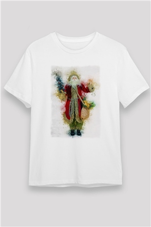 Yılbaşı Beyaz Unisex Tişört T-Shirt - TişörtFabrikası