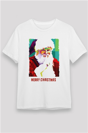 Yılbaşı Beyaz Unisex Tişört T-Shirt - TişörtFabrikası