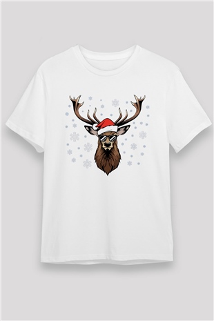 Yılbaşı Beyaz Unisex Tişört T-Shirt - TişörtFabrikası
