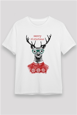 Yılbaşı Beyaz Unisex Tişört T-Shirt - TişörtFabrikası