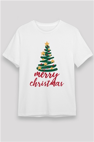 Yılbaşı Beyaz Unisex Tişört T-Shirt - TişörtFabrikası