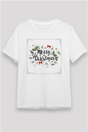 Yılbaşı Beyaz Unisex Tişört T-Shirt - TişörtFabrikası