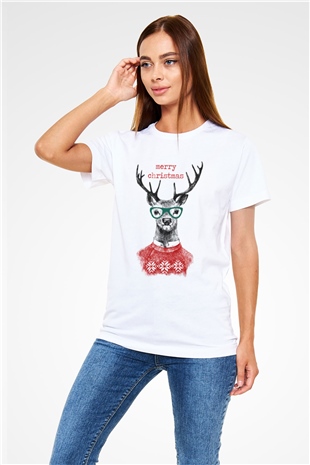 Yılbaşı Beyaz Unisex Tişört T-Shirt - TişörtFabrikası