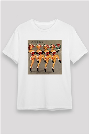Yılbaşı Beyaz Unisex Tişört T-Shirt - TişörtFabrikası