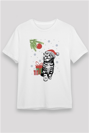 Yılbaşı Beyaz Unisex Tişört T-Shirt - TişörtFabrikası