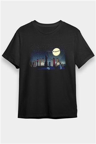Yılbaşı Siyah Unisex Tişört T-Shirt - TişörtFabrikası