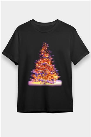 Yılbaşı Siyah Unisex Tişört T-Shirt - TişörtFabrikası