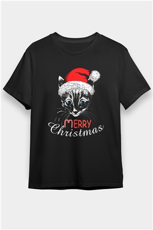 Yılbaşı Siyah Unisex Tişört T-Shirt - TişörtFabrikası