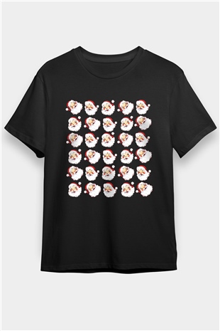 Yılbaşı Siyah Unisex Tişört T-Shirt - TişörtFabrikası