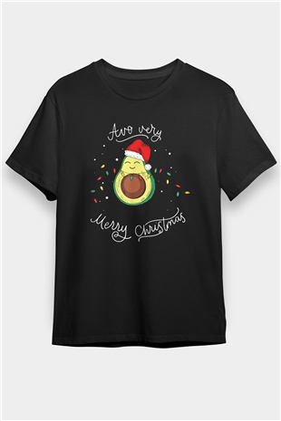 Yılbaşı Siyah Unisex Tişört T-Shirt - TişörtFabrikası