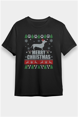 Yılbaşı Siyah Unisex Tişört T-Shirt - TişörtFabrikası