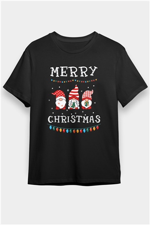 Yılbaşı Siyah Unisex Tişört T-Shirt - TişörtFabrikası