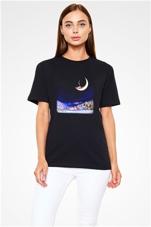 Yılbaşı Siyah Unisex Tişört T-Shirt - TişörtFabrikası