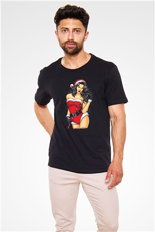 Yılbaşı Yeni Yıl Siyah Unisex Tişört T-Shirt - TişörtFabrikası