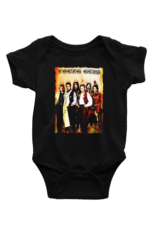 Young Guns Siyah Bebek Body - Zıbın