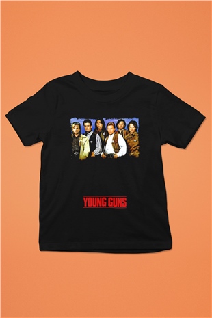 Young Guns Siyah Unisex  Çocuk Tişört