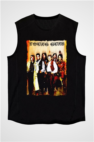 Young Guns Siyah Unisex  Kolsuz Tişört