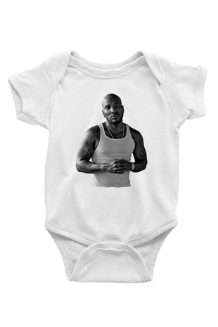 Young Jeezy Beyaz Bebek Body - Zıbın