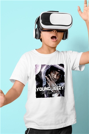 Young Jeezy Beyaz Unisex Çocuk Tişört