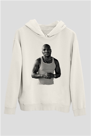 Young Jeezy Beyaz Unisex Kapüşonlu Sweatshirt