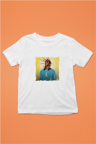 Young Thug Baskılı Unisex Beyaz Çocuk Tişört