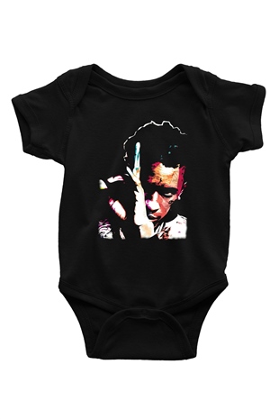 Young Thug Siyah Bebek Body - Zıbın