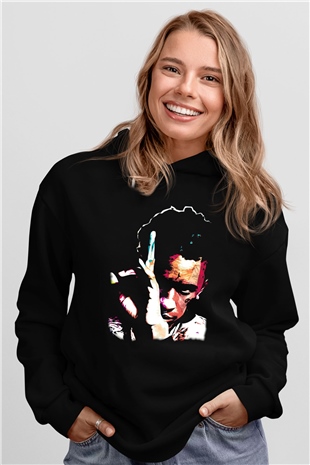 Young Thug Siyah Unisex Kapüşonlu Sweatshirt