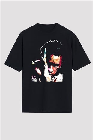 Young Thug Siyah Oversize Tişört Oversize T-shirt - TişörtFabrikası
