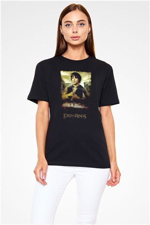 Yüzüklerin Efendisi Siyah Unisex Tişört