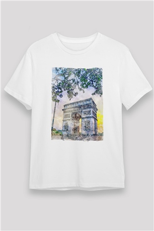Zafer Takı Beyaz Unisex Tişört T-Shirt - TişörtFabrikası