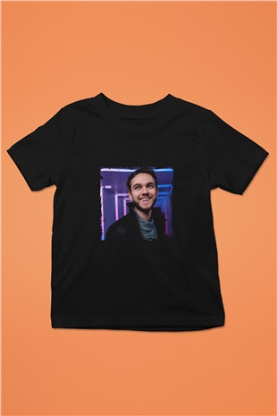 Zedd Baskılı Unisex Siyah Çocuk Tişört