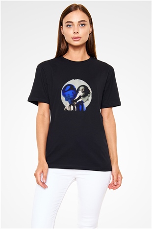 Zedd Baskılı Unisex Siyah Tişört