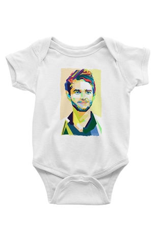 Zedd Beyaz Bebek Body - Zıbın
