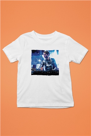 Zedd Beyaz Unisex Çocuk Tişört