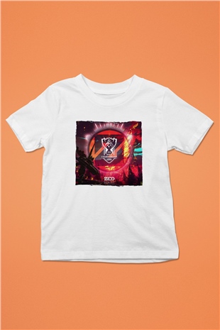 Zedd Beyaz Unisex Çocuk Tişört