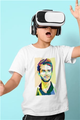 Zedd Beyaz Unisex Çocuk Tişört