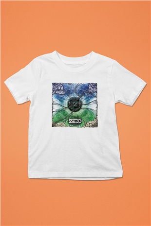 Zedd Beyaz Unisex Çocuk Tişört