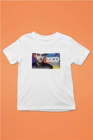 Zedd Beyaz Unisex Çocuk Tişört