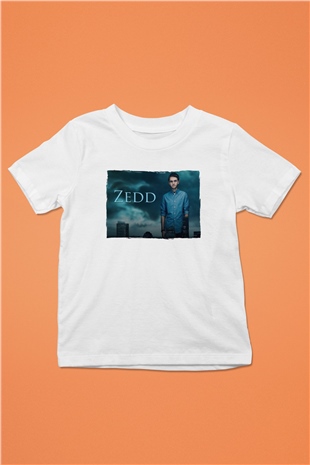 Zedd Beyaz Unisex Çocuk Tişört