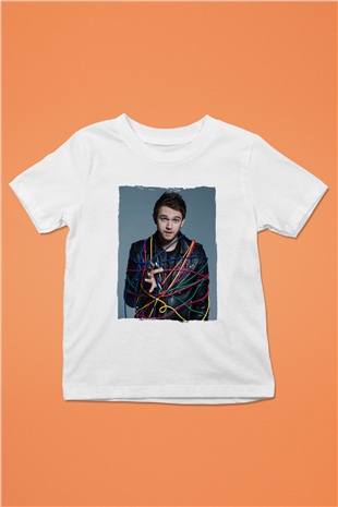 Zedd Beyaz Unisex Çocuk Tişört