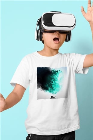 Zedd Beyaz Unisex Çocuk Tişört